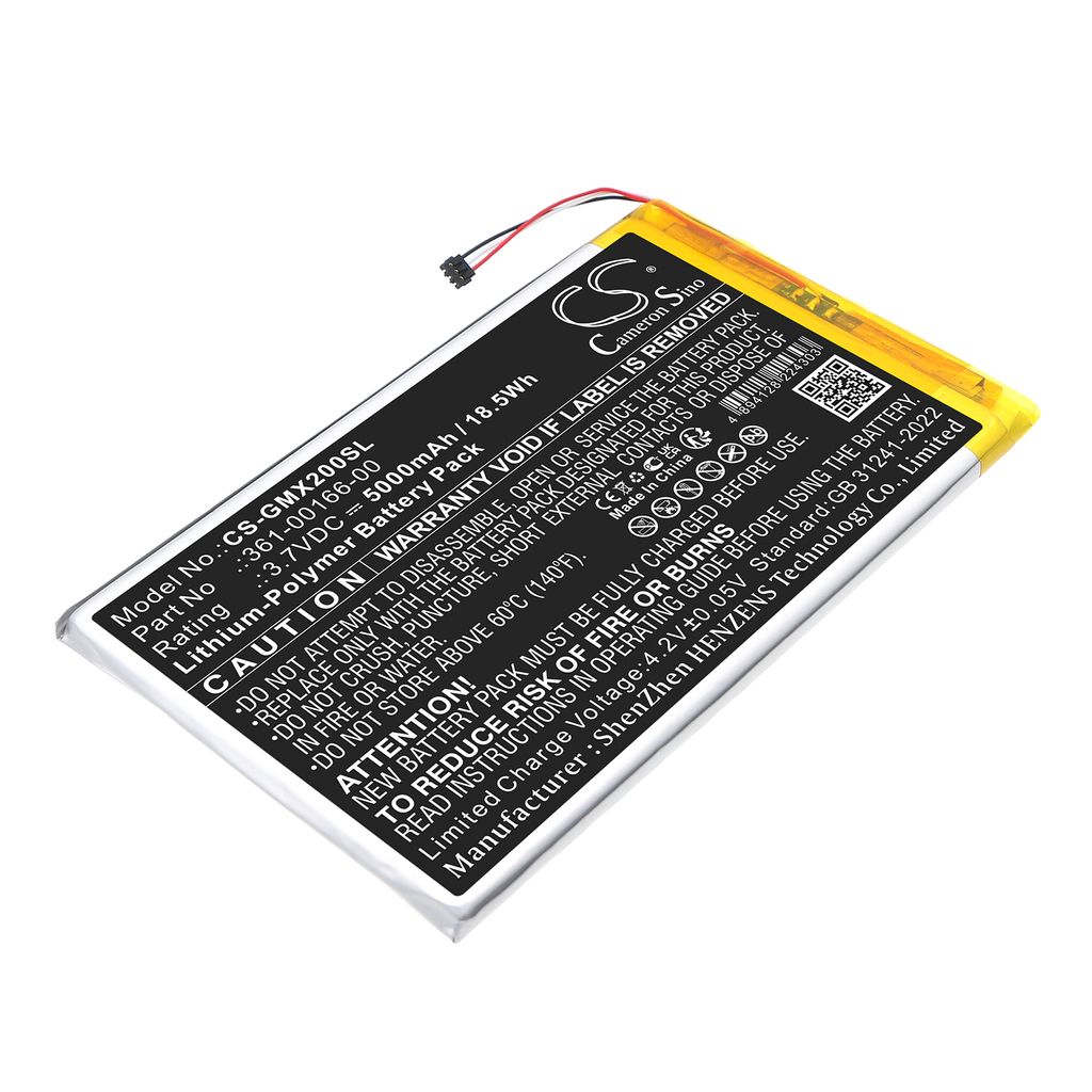 Batteri til Garmin 361-00166-00 5000 mAh