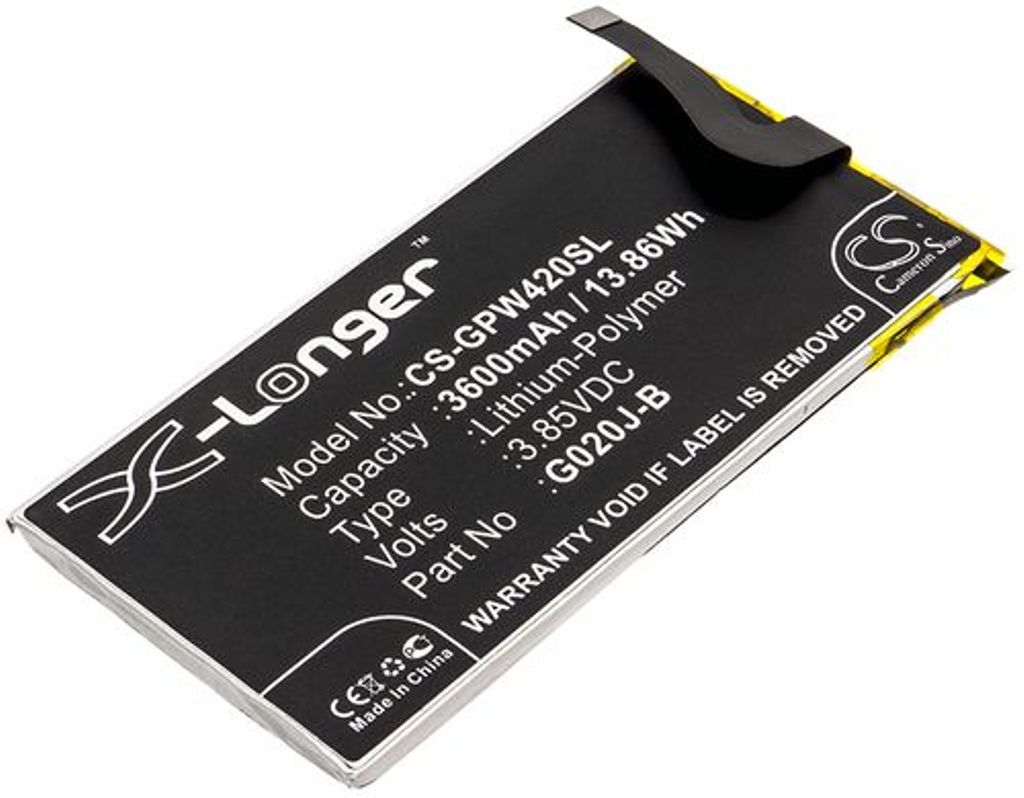 Batteri til Google G020J-B 3600 mAh