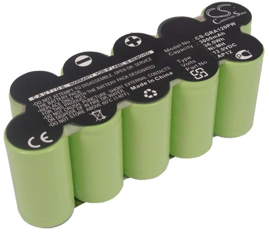 Batteri til Gardena AP12 3000 mAh