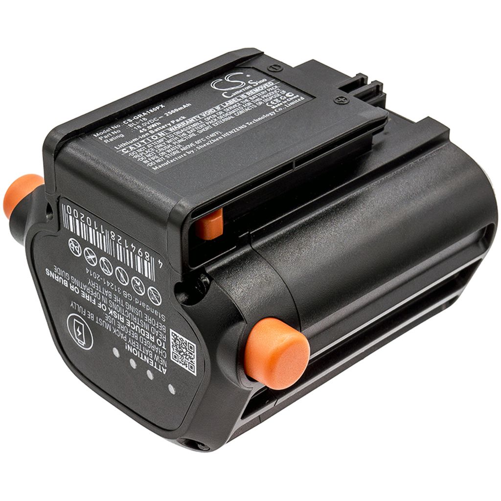 Batteri til Gardena BLi-18,09840-20,09839-20 2500 mAh