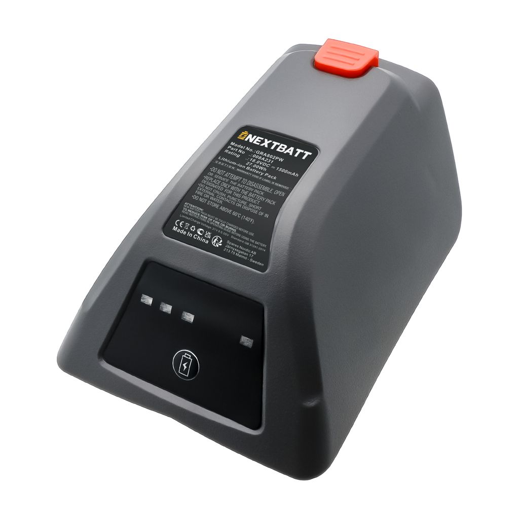 Batteri til Gardena 008A231 1500 mAh