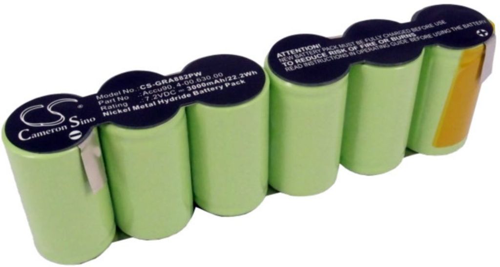 Batteri til Gardena Accu90,4-00.630.00 3000 mAh