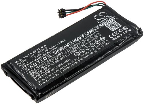 Batteri til Garmin 361-00082-00 950 mAh
