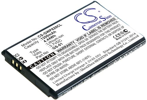 Batteri til Grandstream GS-01 1200 mAh
