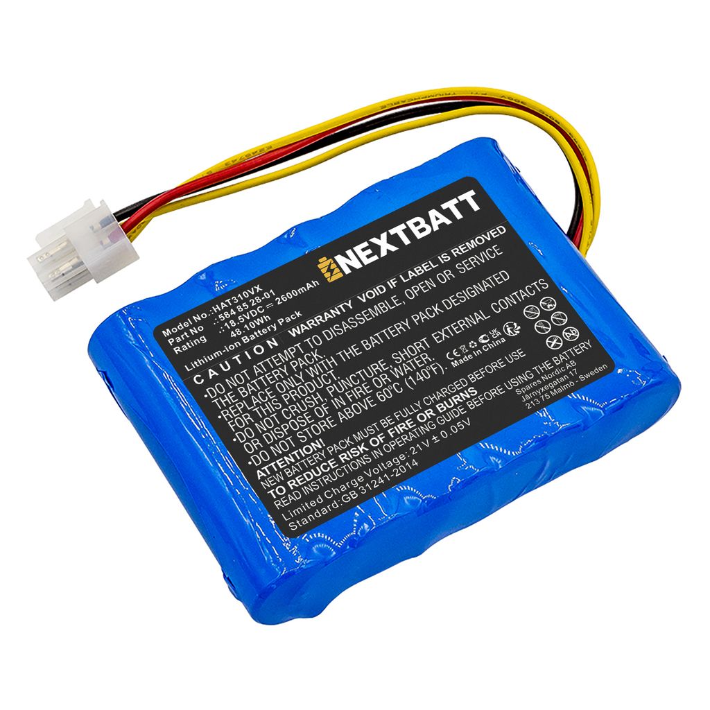 Batteri til Gardena 2600 mAh