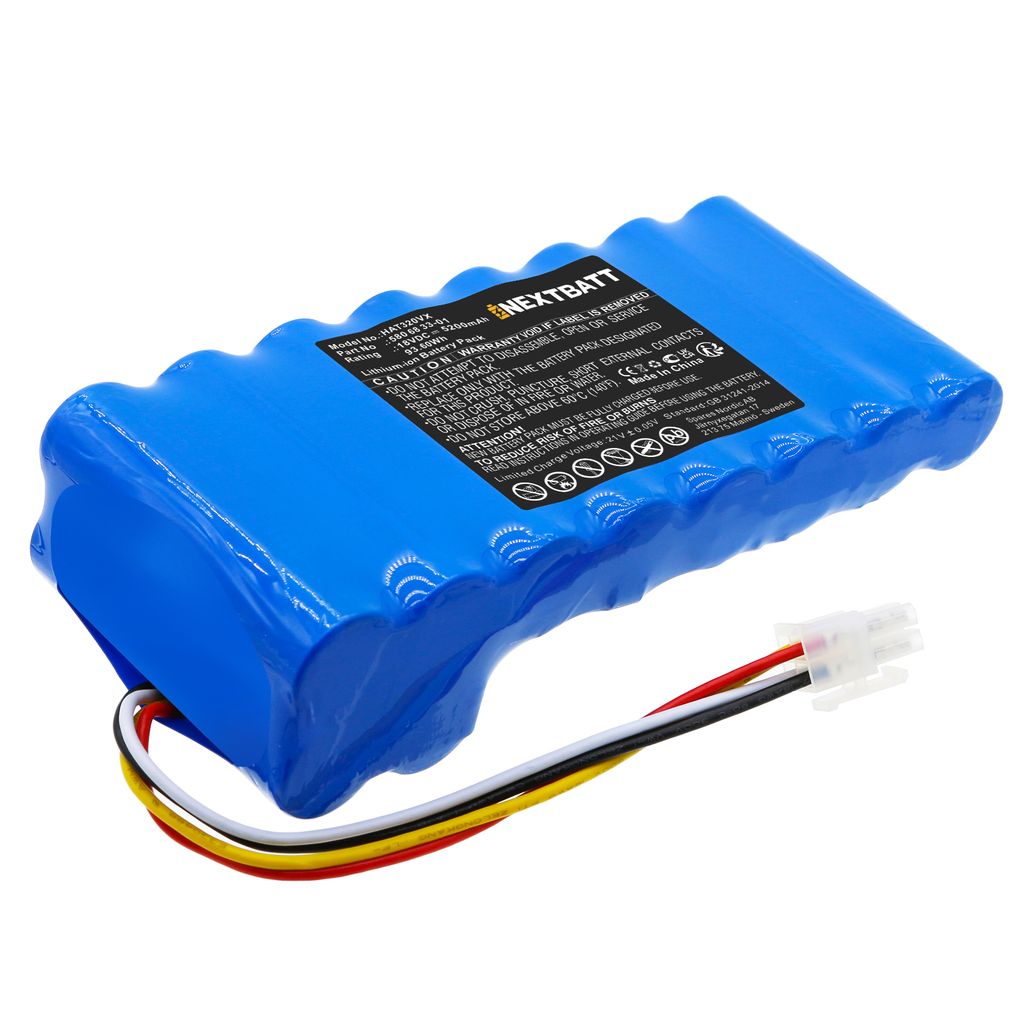 Batteri til Husqvarna 580 68 33-01,580 68 33-02,580 68 33-03,589 58 52-01,589 58 52-02,589 58 57-01,589585701 5200 mAh