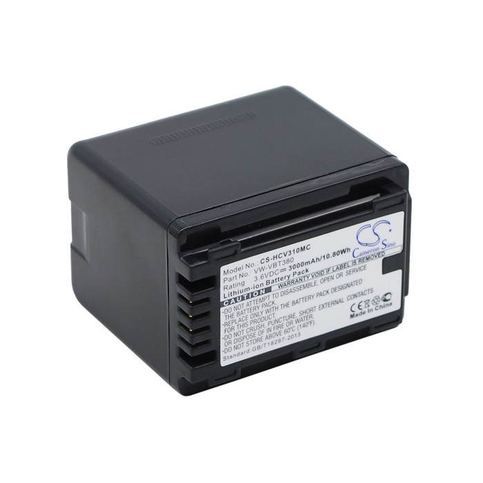 Batteri til Panasonic VW-VBT190 (3000mAh)