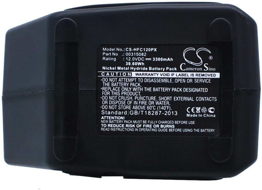 Batteri til HILTI 00315082,00340470,SB12,SBP12,SFB125,SFB120,SFL12 3300 mAh