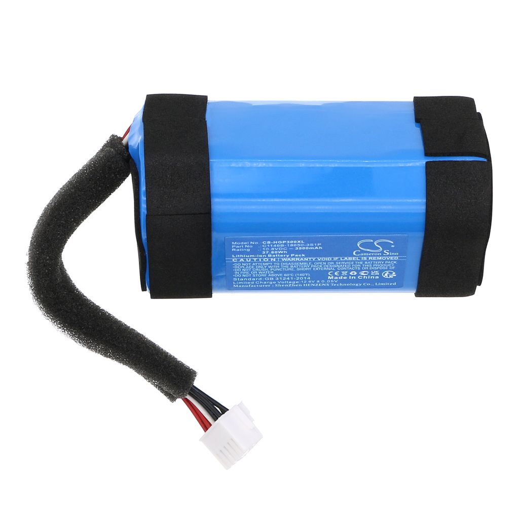 Batteri til Harman/Kardon C1146B-18650-3S1P,GSP102910201 3500 mAh