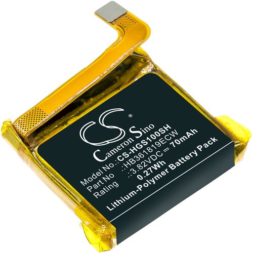Batteri til Huawei HB361819ECW 70 mAh