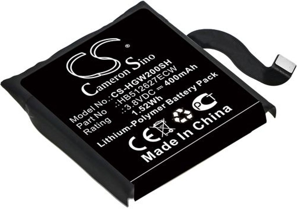 Batteri til Huawei HB512627ECW 400 mAh