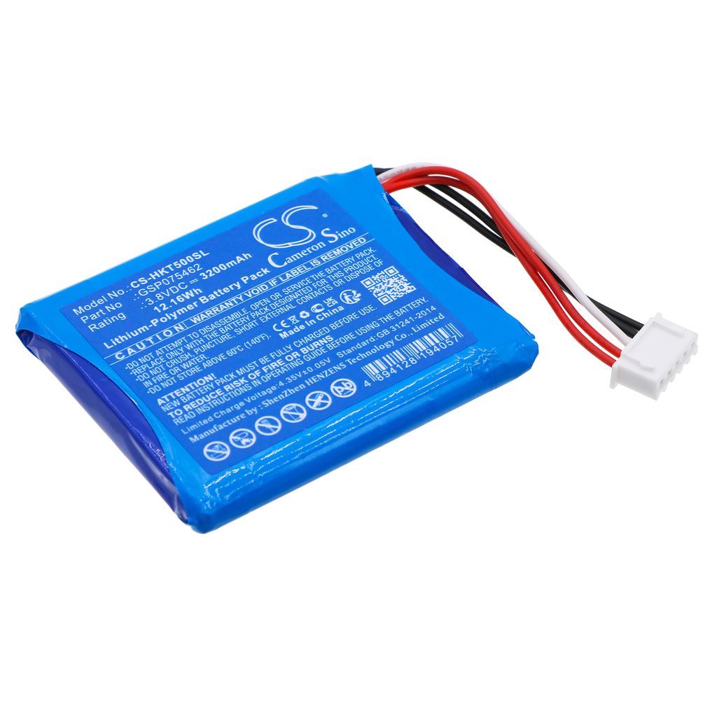 Batteri til Harman/Kardon GSP075462 3200 mAh