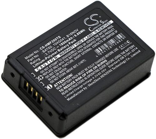 Batteri til Clear-Com BAT60,104G041,16NOV 1800 mAh