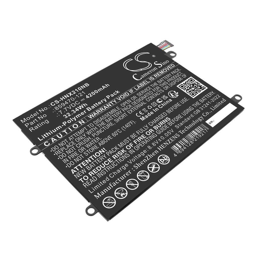 Batteri til HP 859470-121,859470-1B1,859470-421,859517-855,889517-855,HSTNN-IB7N,HSTNN-LB7N,SW02XL,TPN-Q180,TPN-Q18 4200 mAh