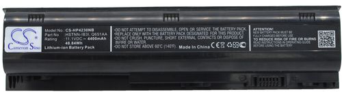 Batteri til HP 633803-001,660003-141,660151-001,HSTNN-IB3I,JN06,QK651AA 4400 mAh