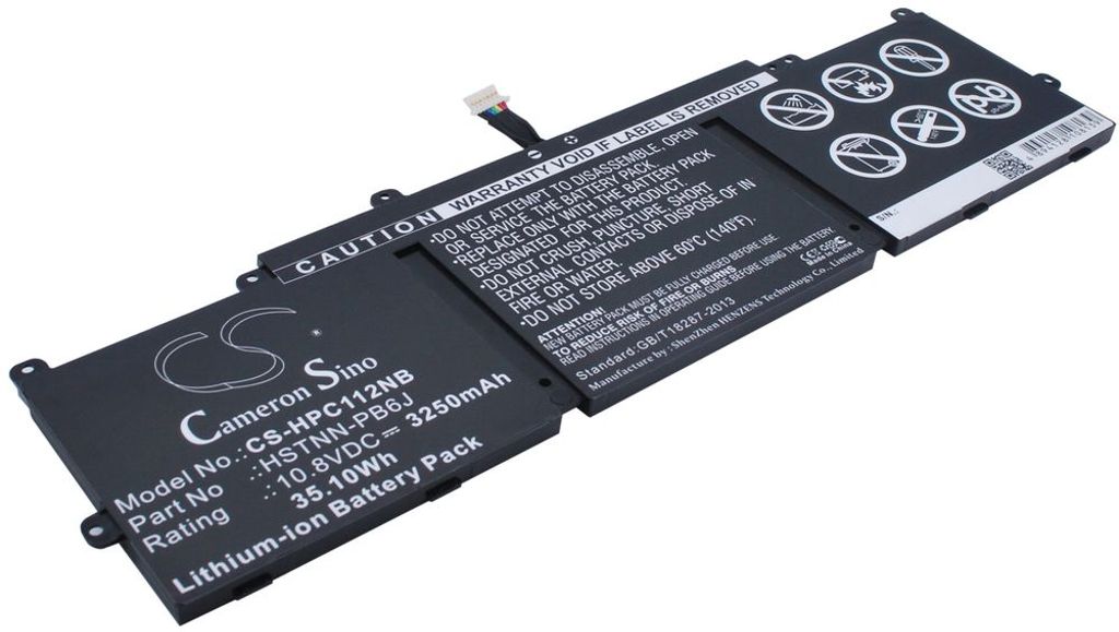 Batteri til HP HSTNN-PB6J,PE03,PE03XL,767068-005 3250 mAh