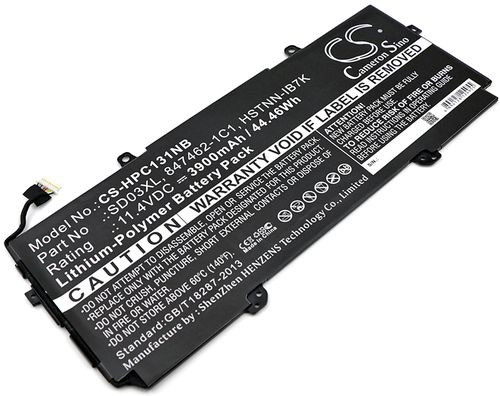 Batteri til HP SD03XL,847462-1C1,HSTNN-IB7K,848212-850,848212-856,SD03045XL,SD03045XL-PL,TPN-Q176 3900 mAh