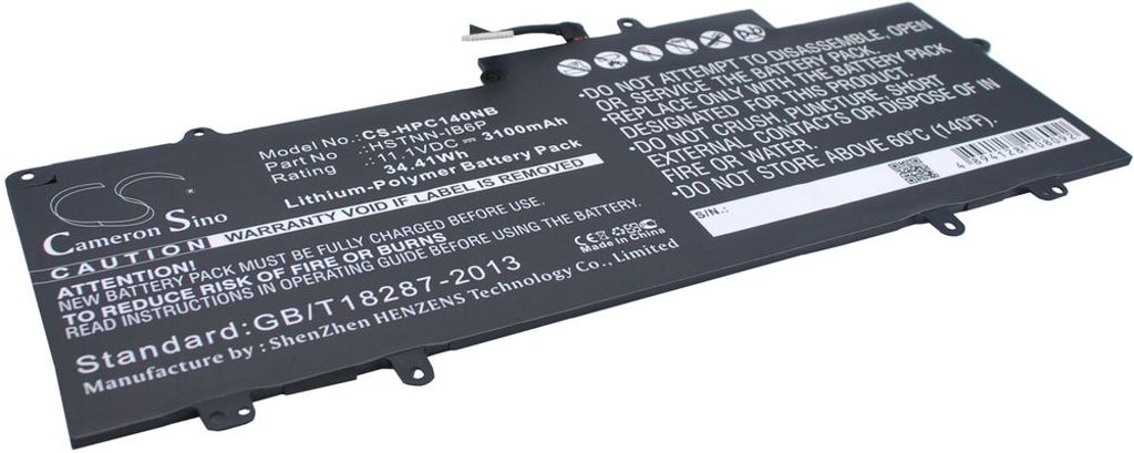 Batteri til HP HSTNN-IB6P,773836-1C1,774159-001,BO03XL,751895-1B1,751895-1C1,752235-005,773836-1B1,B003XL,BO03032XL 3100 mAh