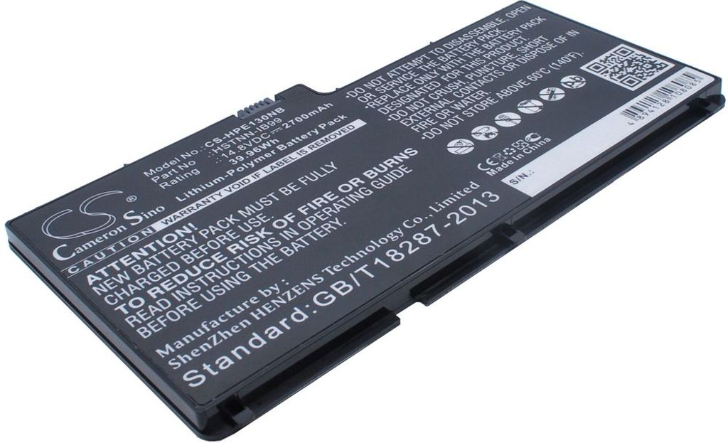 Batteri til HP HSTNN-IB99,HSTNN-XB99,519249-171,538334-001,HSTNN-Q41C,BD04 2700 mAh