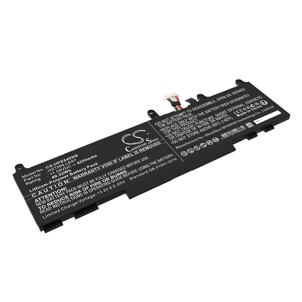 Batteri til HP WP03XL,HSTNN-1B9Y,HSTNN-LB8V,HSTNN-LB8W,M64304-1D1,M64304-421,M64305-421,M73466-005,HSTNN-LB9Y 4250 mAh