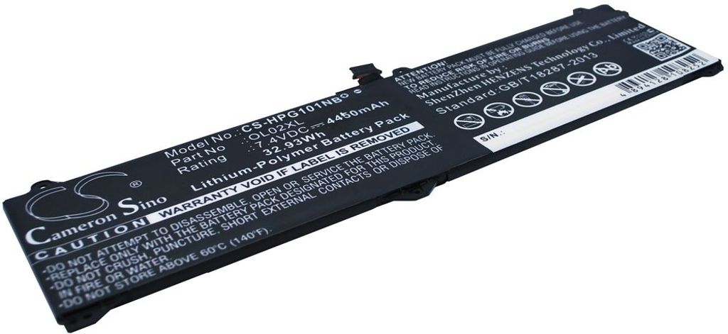 Batteri til HP OL02XL,HSTNN-DB5Z,0L02XL,0LO2XL,750334-2B1,750334-2C1,750549-001,750549-005,750549-006,OL02033XL,OLO 4450 mAh