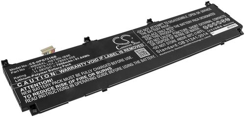 Batteri til HP MB06XL,HSTNN-IB9E,L77973-1C1,L78553-005 7050 mAh