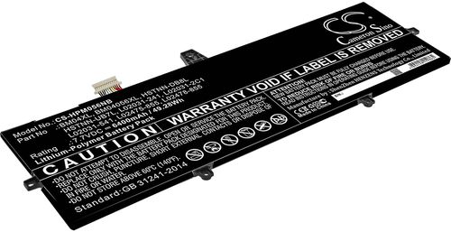 Batteri til HP BM04056XL,BM04XL,HSTNN-DB8L,HSTNN-UB7L,L02031-241,L02031-2C1,L02031-541,L02475-855,L02478-855 6400 mAh