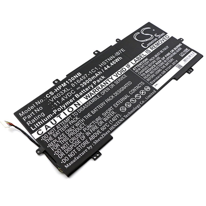 Batteri til HP VR03XL,816497-1C1,HSTNN-IB7E,TPN-C120,816243-005,816238-850,B06XK8RBL2,B07BN9DLDJ,B07G72YJJT,B07HKD9 3900 mAh