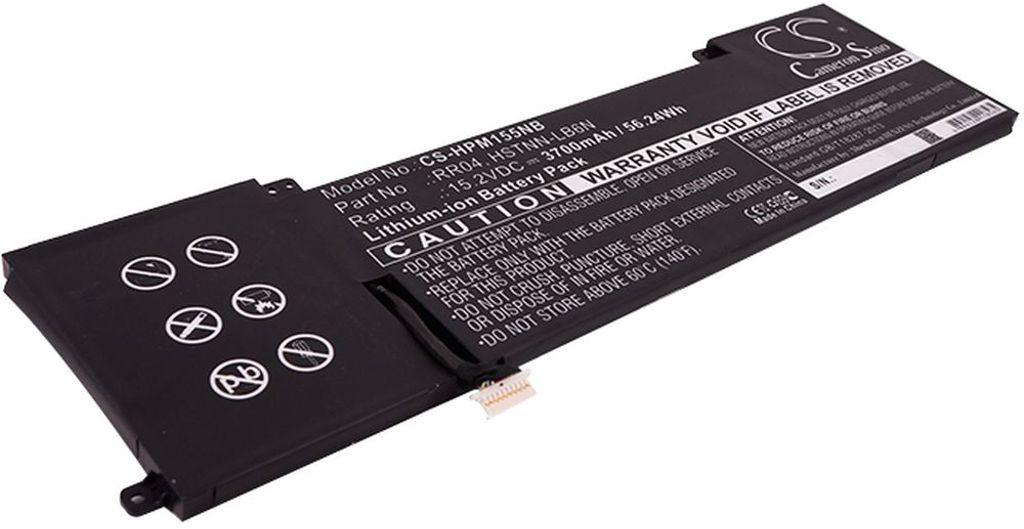 Batteri til HP RR04,HSTNN-LB6N,HP011403-PRR14G01,775951-421,775951-421(4ICP/6/60/80),M2L3.5 3700 mAh