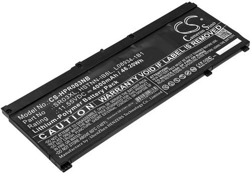 Batteri til HP SR03XL,HSTNN-IB8L,L08934-1B1,L08855-855 4000 mAh