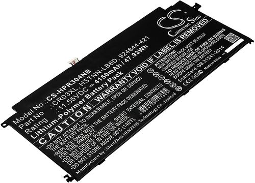 Batteri til HP CR03XL,HSTNN-LB8D,3GB60EA,924844-421,924961-855,CR03049XL,CR03049XL-PL,TPN-Q198 4150 mAh