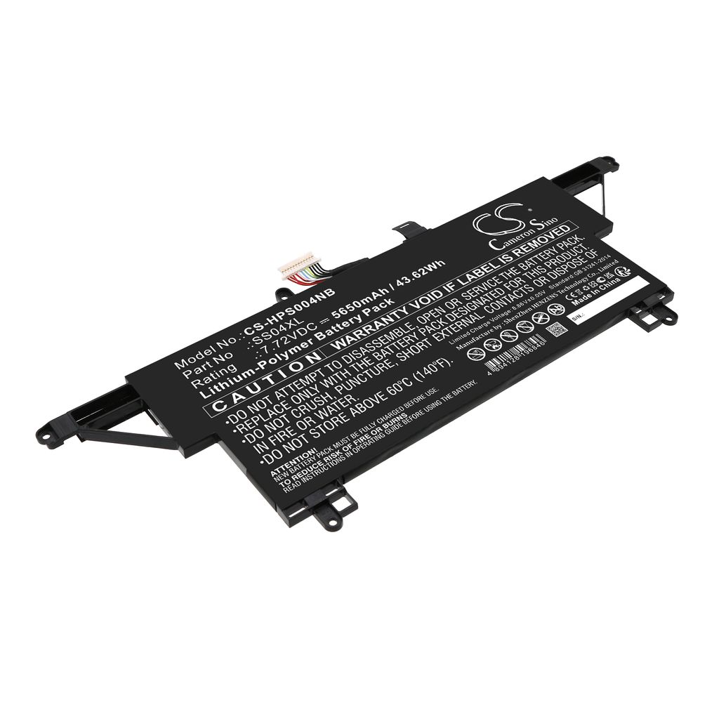 Batteri til HP HSTNN-OB2L,M64309-271, M64309-271, M64309-AC1, M73476-006,SS04XL, SS04XL, SS04045XL,TPN-DB0N, TPN-DB 5650 mAh