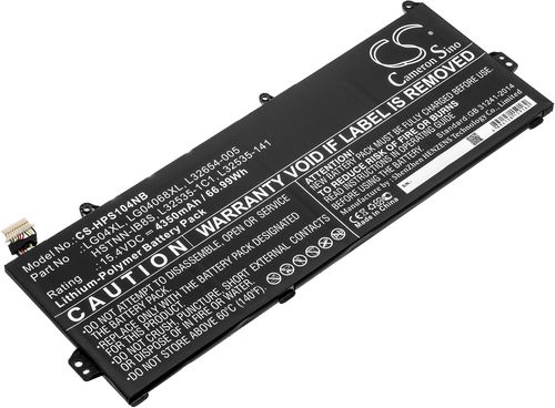 Batteri til HP HSTNN-IB8S,L32535-141,L32535-1C1,L32654-005,LG04068XL,LG04XL 4350 mAh
