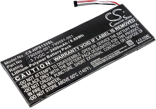 Batteri til HP 790590-001,790591-001,790592-001,790593-001,790594-001,WD3058150P,790587-001 2400 mAh