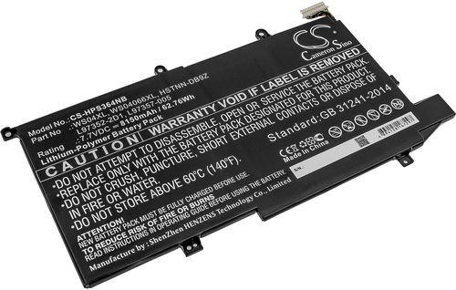 Batteri til HP WS04XL,WS04066XL,HSTNN-DB9Z,L97352-2D1,L97357-005 8150 mAh
