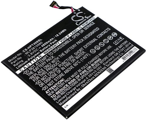 Batteri til HP MLP3810980,805089-001 4800 mAh