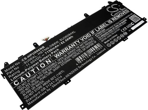 Batteri til HP HSTNN-DB8W,HSTNNDB8W,L29048-271,L29184-005,L29048271,L29184005,SU06XL,SU06084XL 7150 mAh