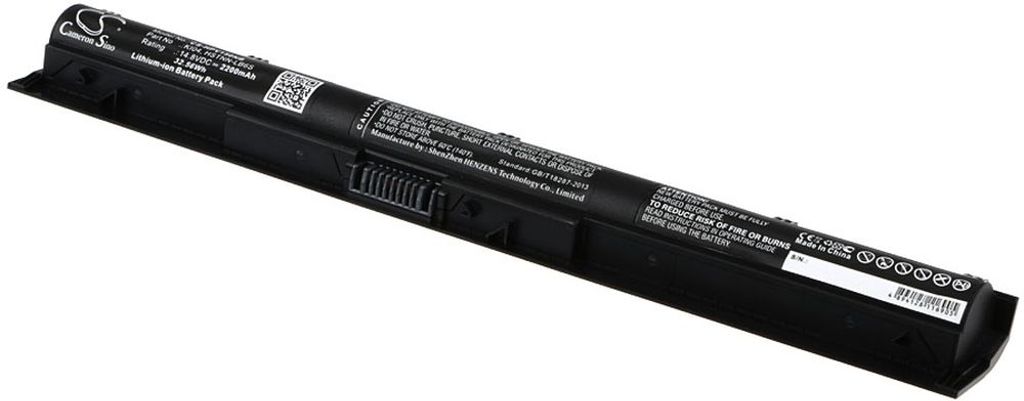 Batteri til HP KI04,HSTNN-LB6S,HSTNN-DB6T,TPN-Q158,TPN-Q159,TPN-Q160,TPN-Q161,TPN-Q162,TPN-Q163,800049-001,800049-2 2200 mAh