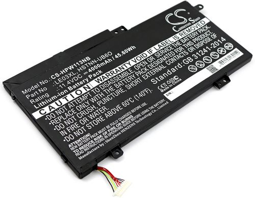 Batteri til HP LE03XL,HSTNN-UB6O,TPN-W113,TPN-W114,796220-542,796356-005 4000 mAh