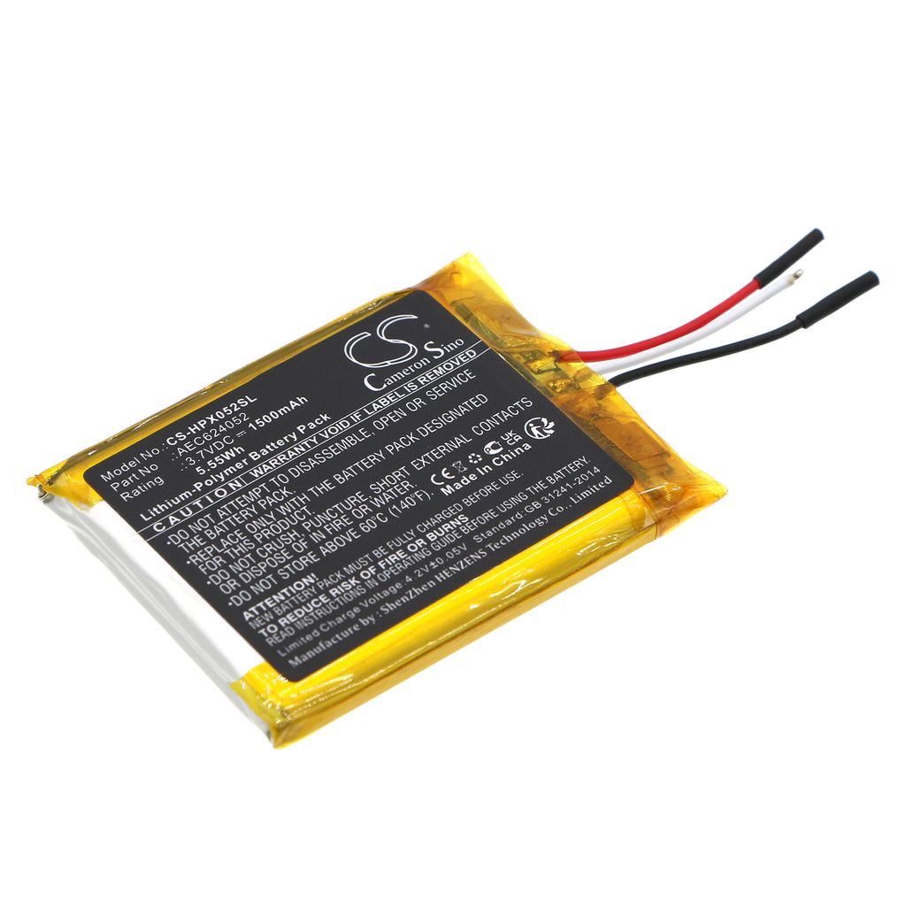 Batteri til HyperX AEC624052 1500 mAh