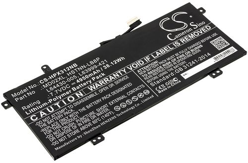 Batteri til HP HSTNN-LB8P,L63999-421,L64430-005,MD02XL 4950 mAh