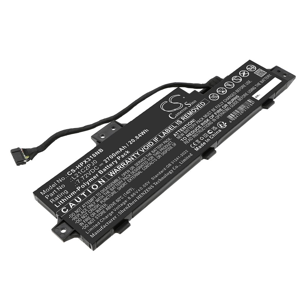 Batteri til Lenovo L21C2PJ0,L21D2PJ0,L21L2PJ0,L21M2PJ0,SB11B48820 2700 mAh