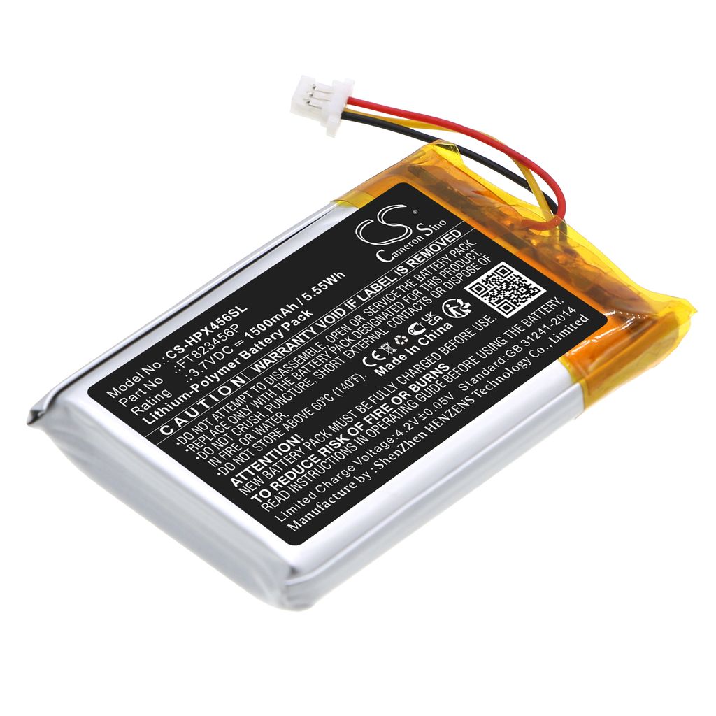 Batteri til HyperX FT823456P 1500 mAh