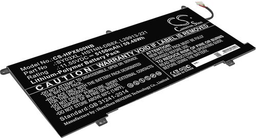 Batteri til HP SY03XL,HSTNN-DB8X,L29913-221,L29913-2C1,L29959-002,L29959-005,SY03060XL 5150 mAh