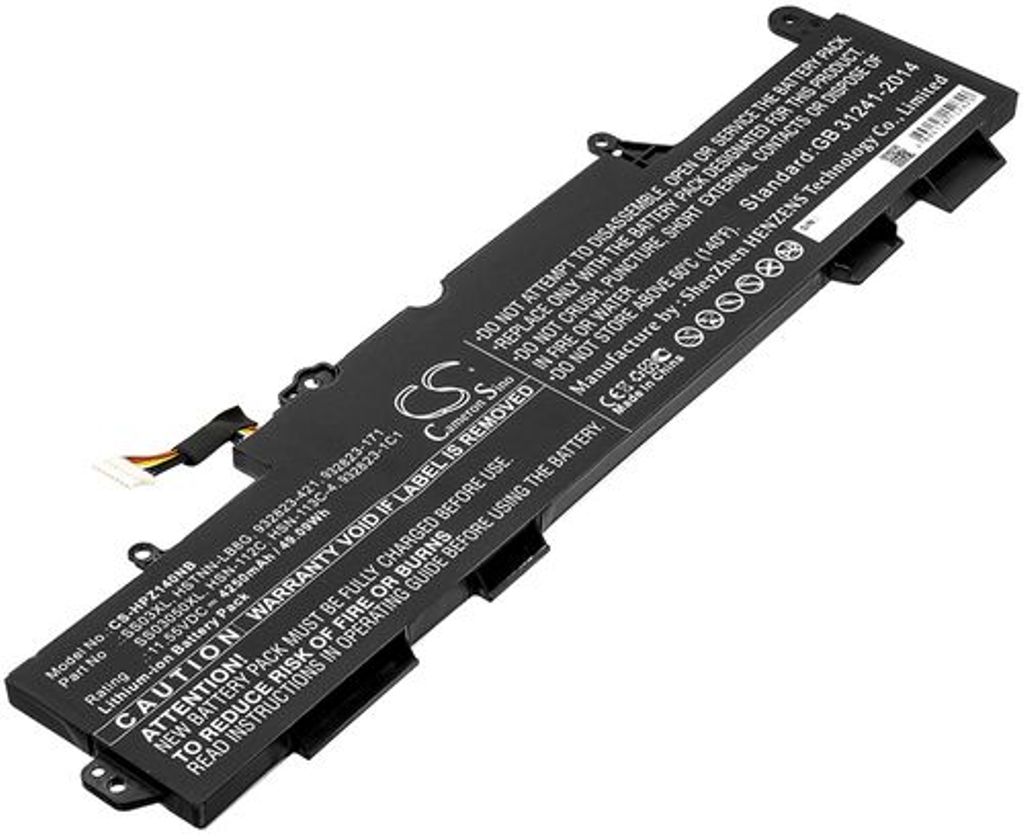 Batteri til HP 932823-171,932823-1C1,932823-271,932823-2B1,932823-2C1,932823-421,933321-852,933321-855,HSN-112C,HSN 4250 mAh