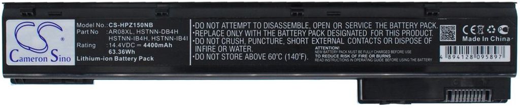 Batteri til HP AR08XL,707614-121,707615-141,HSTNN-IB4H,HSTNN-IB4I,HSTNN-DB4H,708455-001,VH08XL,707614-141,1588-3003 4400 mAh