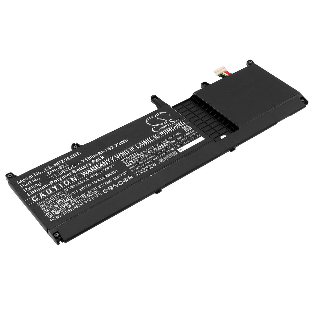 Batteri til HP MN06XL,M82220-1C1,M82230-005,TPN-IB0M 7100 mAh