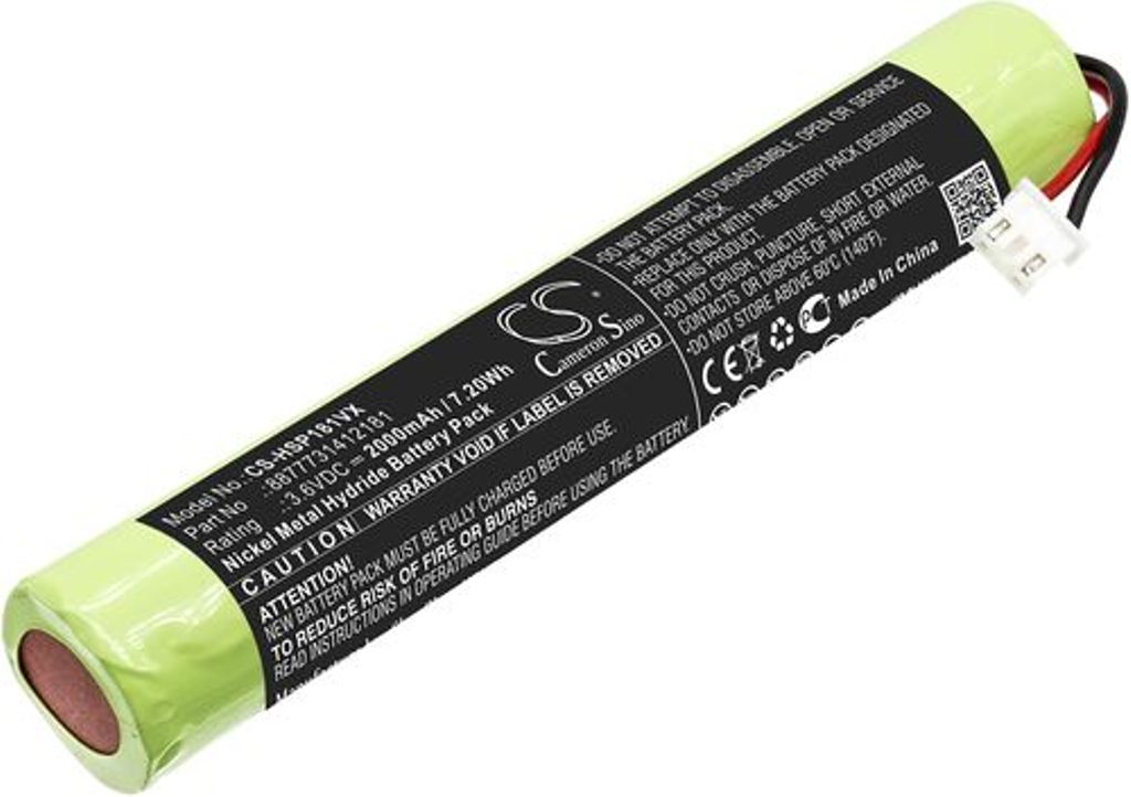 Batteri til Brush 2000 mAh