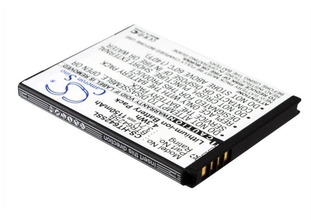 Batteri til HTC BTR6425B,BTR6425,35H00168-02M,35H00168-03M,BH98100,35H00168-06M 1150 mAh