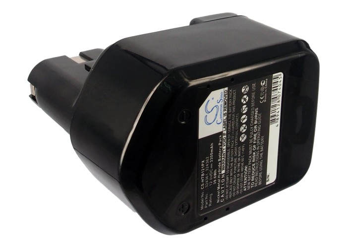 Batteri til Hitachi EB1212S,EB1214L,EB1214S,EB1220BL,EB1220HL,EB1220HS,EB1220RS,EB1222HL,EB1226HL,EB1230HL,EB1230R,EB123 3300 mAh